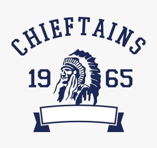 Logo Chieftains - rdzennie amerykańskie godło