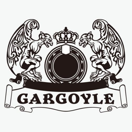 Gargoyle-Emblem-Set 02 / Zeichnung