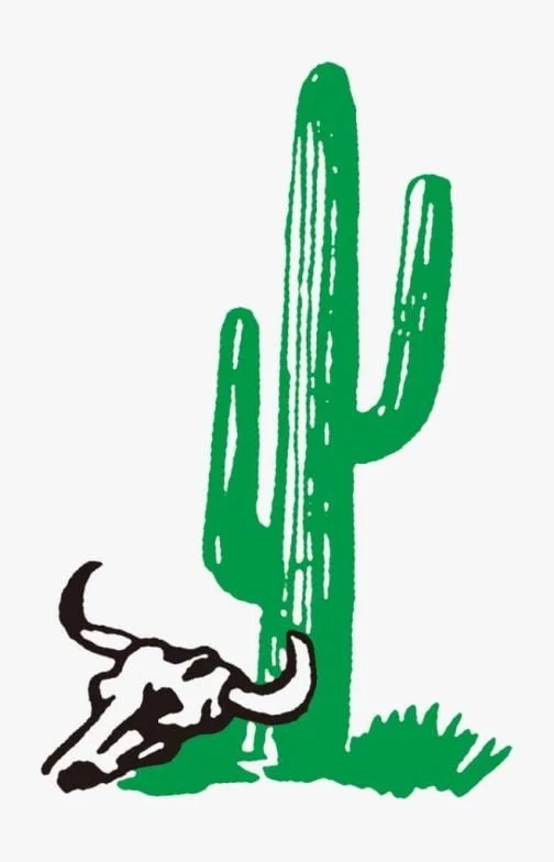 Texas Cactus with Bone.