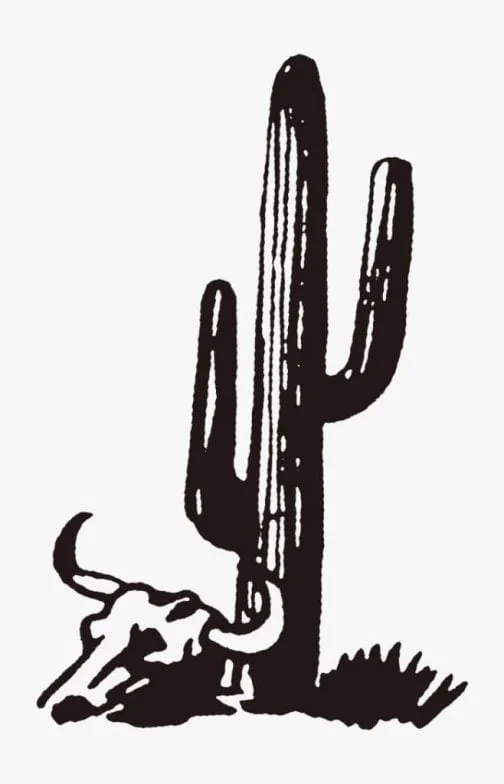 Cactus texano con osso