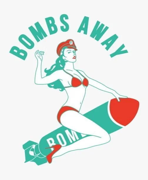 Retro Army Girl - Pin ups