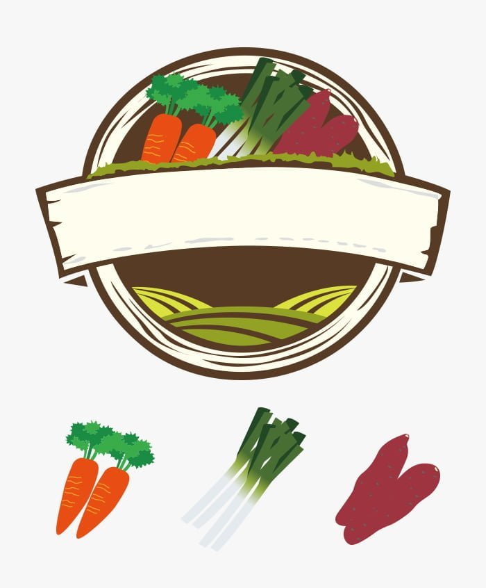 Fresh Vegetables Logo Healthy Food Shop Graphic by DEEMKA STUDIO · Creative  Fabrica
