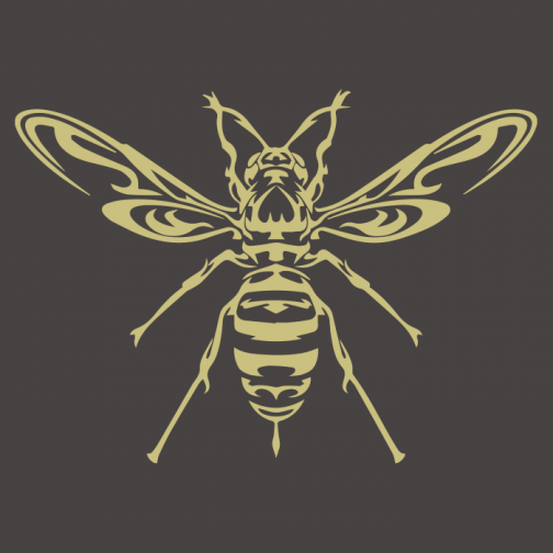 Niebezpieczna pszczoła / Rysunek