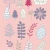 Ensemble de plantes scandinaves (avec oiseaux) / Dessin – Image 2