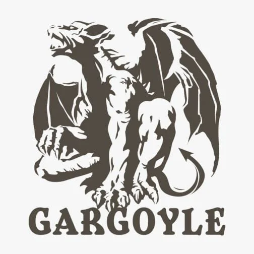Godło gargulca 02 / Rysunek