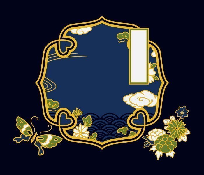 Japanese emblem 01 / logo | ai illustrator file | US$5.00 each | Ai