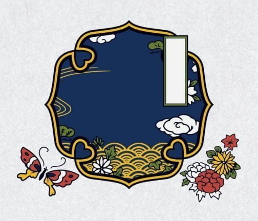 Emblème japonais 01 / logo