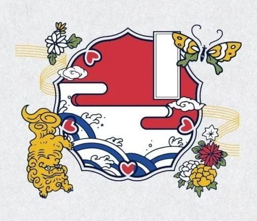 Emblema japonês 02 / logótipo