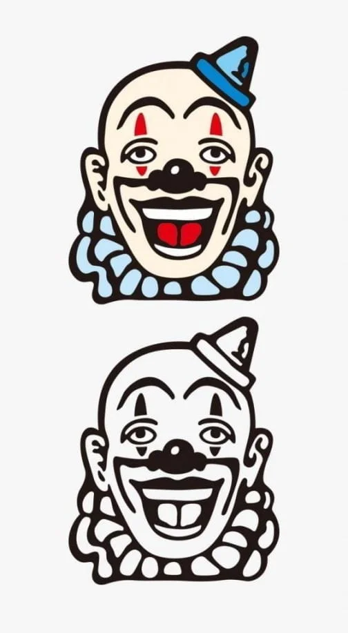Retro Circus Clown