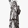 New York - poster della Statua della libertà - disegno - immagine 2