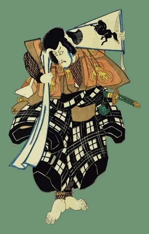 Kabuki / Ichikawa Ebizo Japanese Ukiyo-e by Utagawa Kunisada