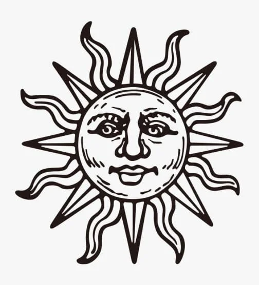 Sun symbol | ai illustrator file | US$5.00 each | Ai & PNG File