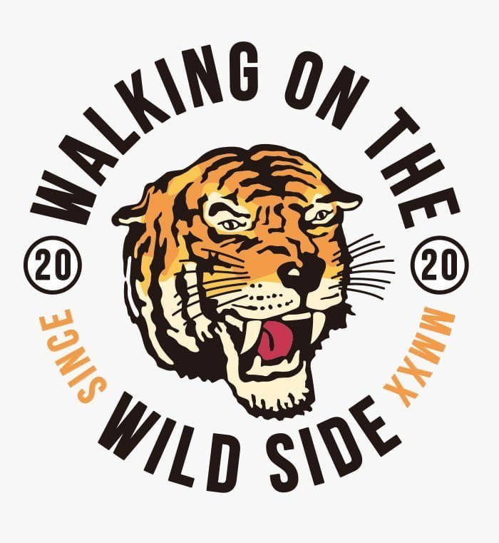 Tiger Emblem Walking On The Wild Side Ai Illustrator File Us 5 00 Each Ai Png File