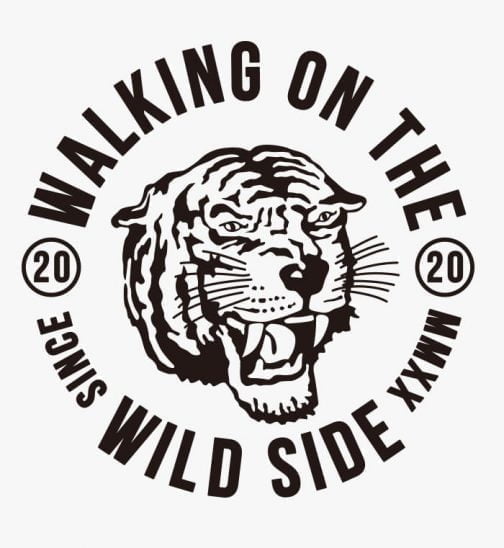 Tiger Emblem / Auf der wilden Seite wandeln