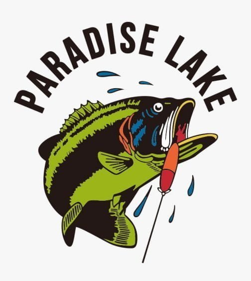 Paradise Lake - Fishing Logo