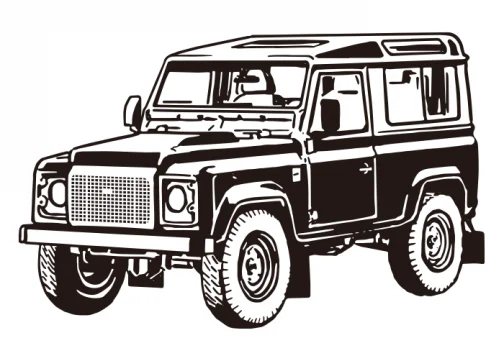 Coche 4x4 / Dibujo