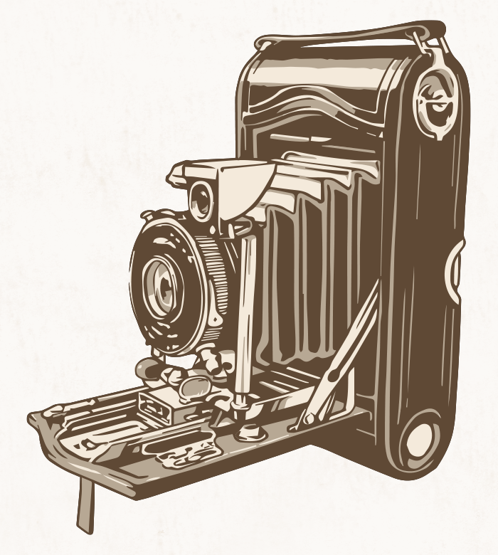 Retro classic antique camera / Drawing ai illustrator file US5.00