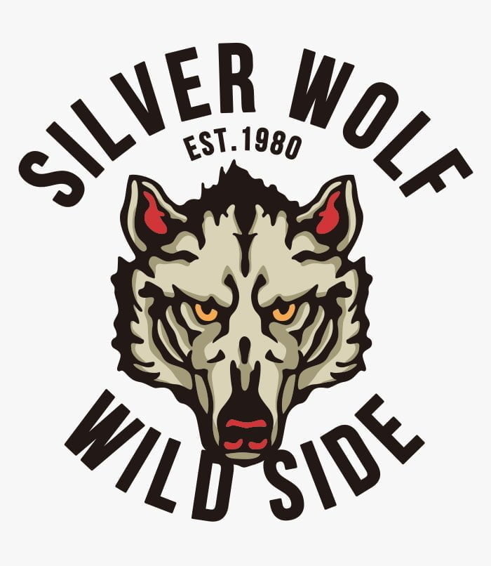 Silver Wolf Wild Side Logo Ai Illustrator File Us 5 00 Each Ai Png File