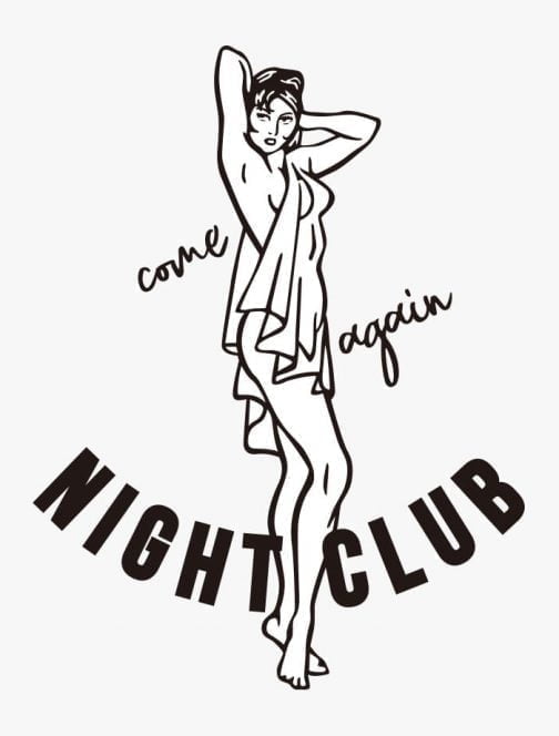 Retro Girl at Night Club / Pin ups