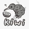 Uccello Kiwi e frutta Kiwi / Disegno - immagine 2