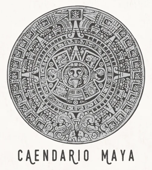 Calendario Azteca / Maya / History Motif
