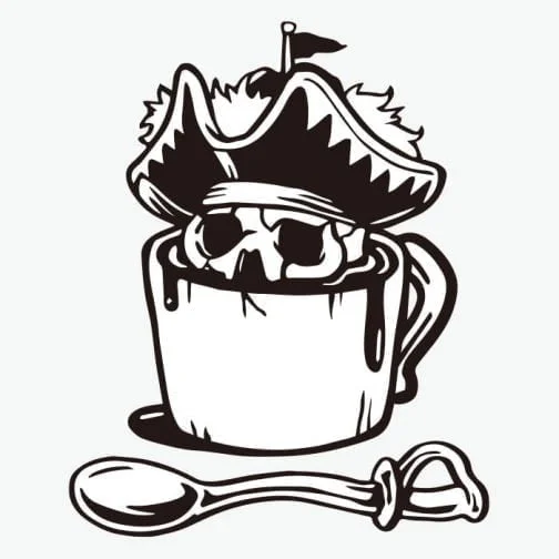 Caffè dei pirati 02 / Disegno