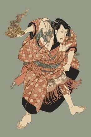 Ichikawa Ebizo Kabuki Japanese Ukiyo-e by Utagawa Kunisada