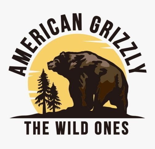 American Grizzly / The wild ones / Illustration