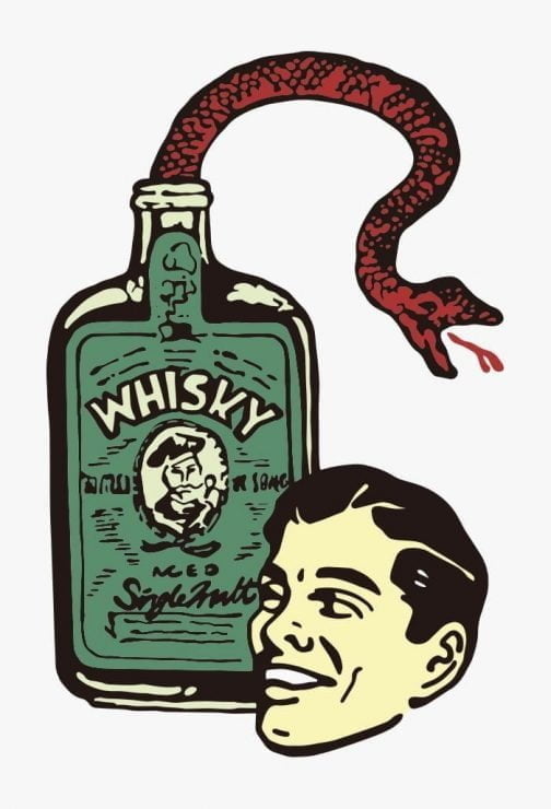 Whisky / Anestesia para suportar a vida