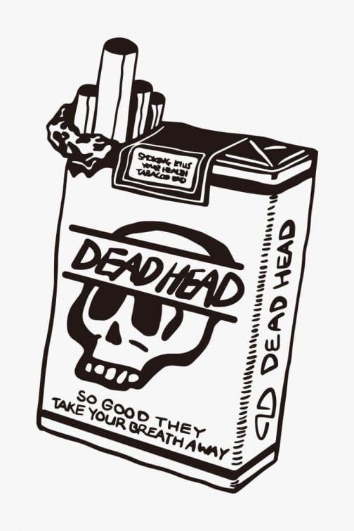 Dood hoofd tabak / Roken doodt je