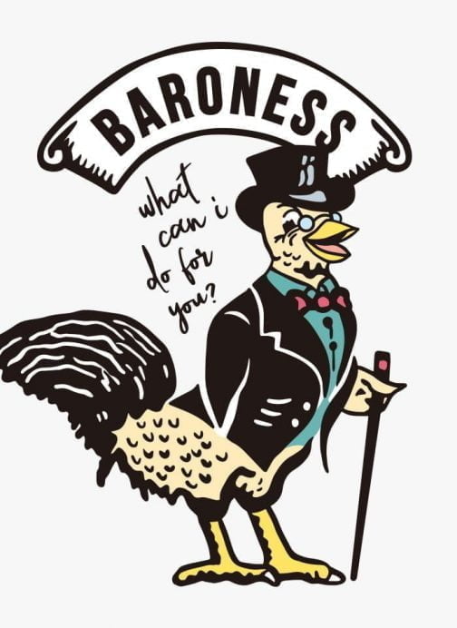 Baroness Bird / Chicken Logo