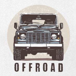 4WD auto offroad / Disegno