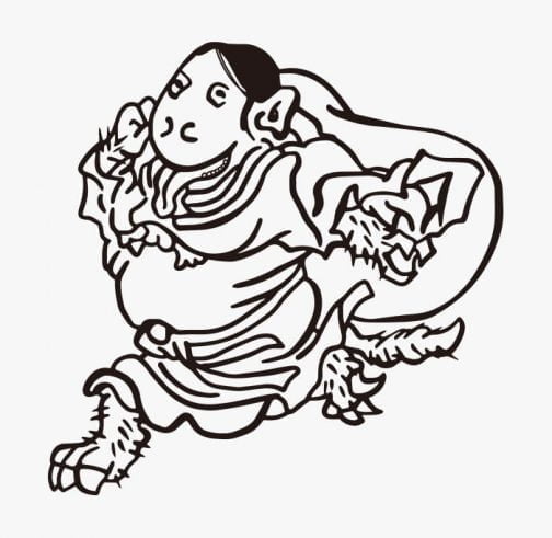 가와나베 교사이의 일본 요코이 / 악마 그림