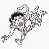 Yokai japonês / Desenho Demoníaco por Kawanabe Kyosai - Image 2