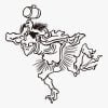 Japanese Yokai / Demon Drawing by Kawanabe Kyosai - Image 2
