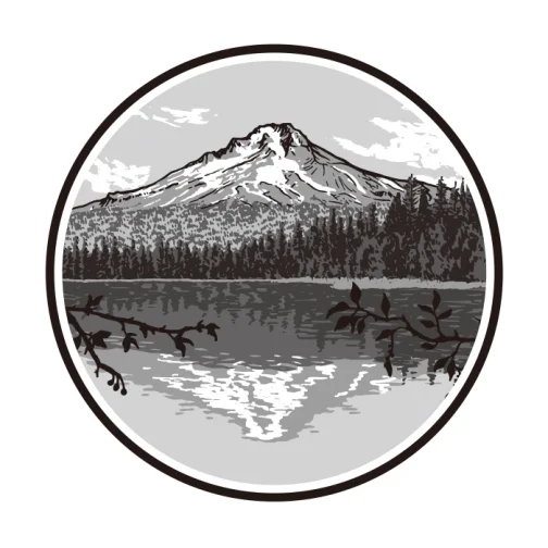 Kaptur górski / Rysunek / Logo