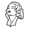 Beautiful girl 03/ Drawing - Image 2