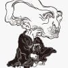Japanese Yokai / Demon Drawing by Kawanabe Kyosai - Image 2