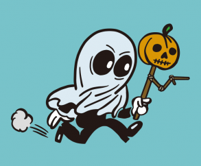Ghoulish man / Halloween Tour Guide