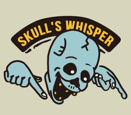 Skull's Whisper / Drawing Retro Logo