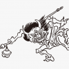วาดปีศาจญี่ปุ่น โดย คาวานาเบะ เคียวไซ - Image 2