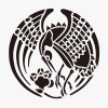 Kraanvogel Symbolen / Logo / Tekening - Afbeelding 2