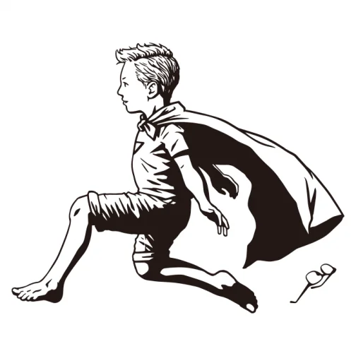 Rapaz de aço / Desenho