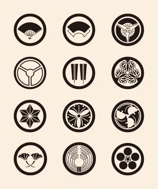Family Crests of Japan 02 / Drawing