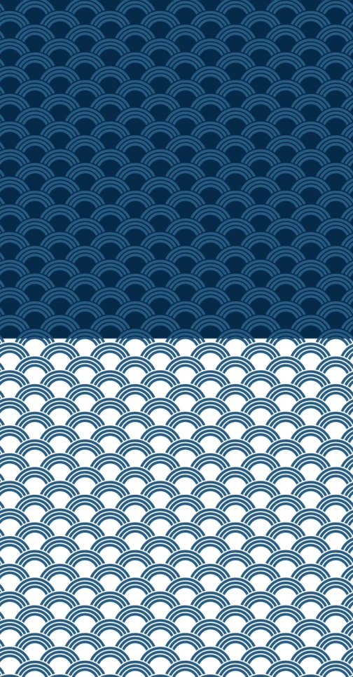 Seigaiha / Japanese wave pattern