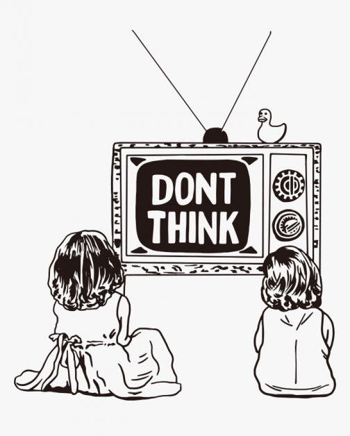 Brainwashing - Don't Think - drawing