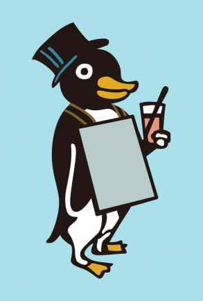 Pingouin - dessin de personnage