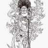 不動明王 イラスト Ai Illustrator File Us 5 00 Each Ai Png File