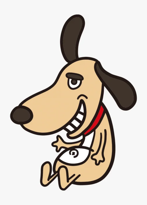 Chien de traçage - dessin