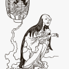 Yotsuya Kaidan - Fantasma Yokai - Ukiyo-e di Utagawa Kuniyoshi - immagine 2